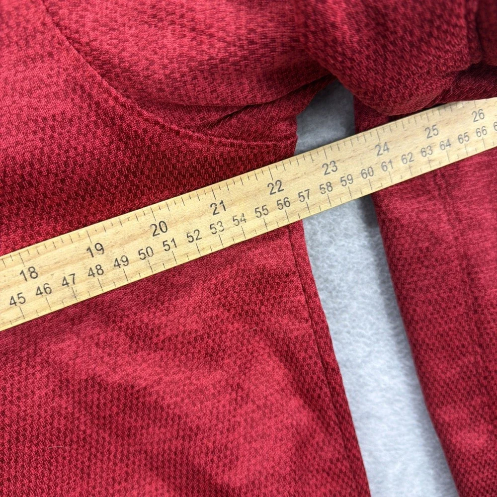Adidas Baseball Sweatshirt‎ Mens Medium Red Pockets Saber Tooth Tigers School